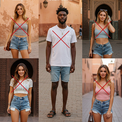 clothes to avoid in morocco