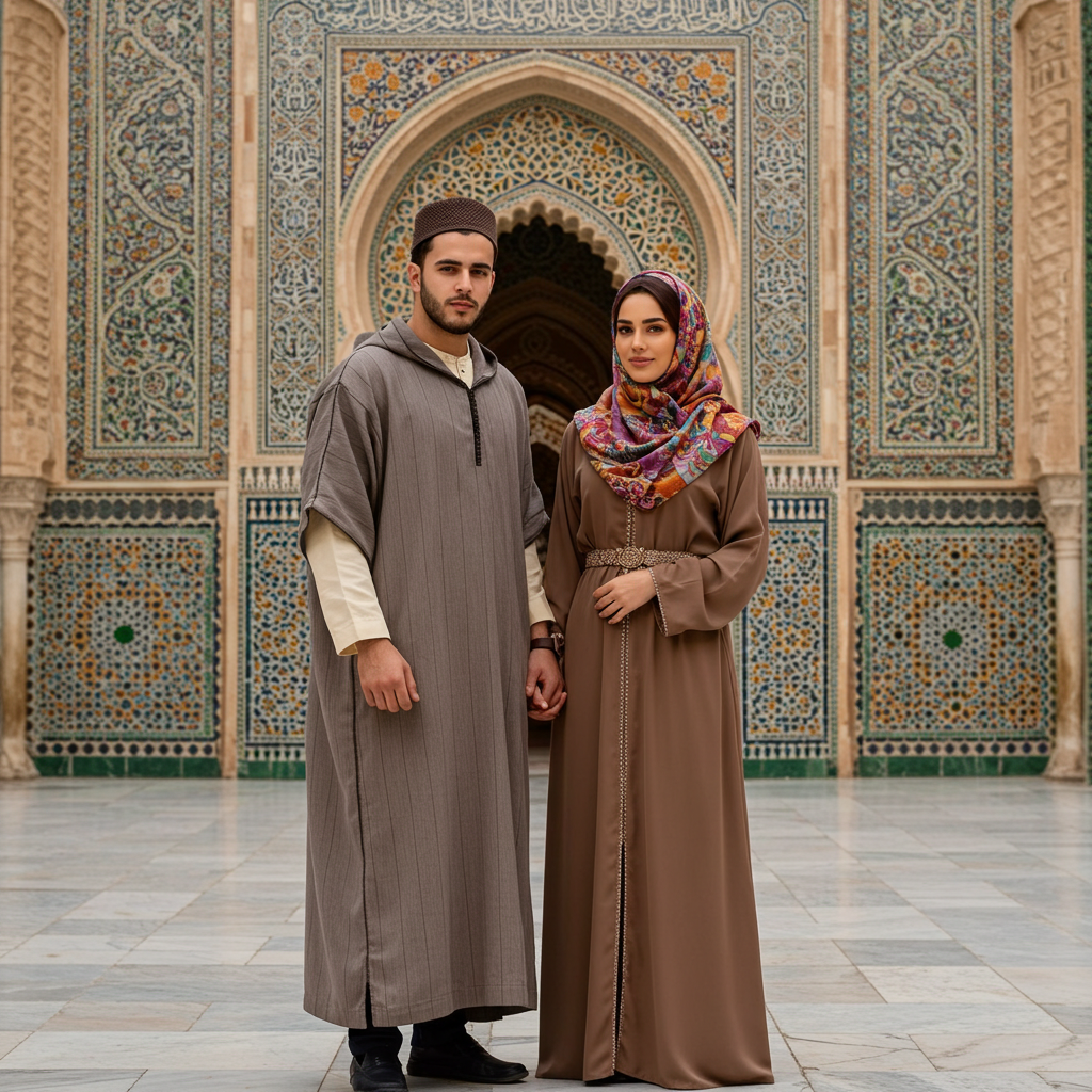 islamic dresses for tourist in morocco